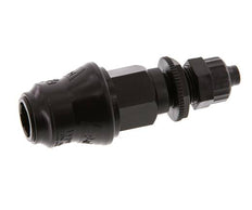 Laiton DN 5 Coupleur d'air douille 6x8 mm écrou union Bulkhead