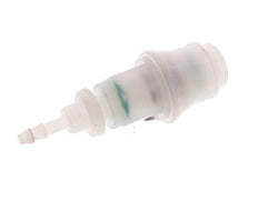 PVDF DN 5 Manchon d'accouplement 4 mm Pilier de tuyau Bulkhead