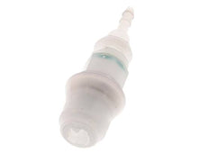 PVDF DN 5 Manchon d'accouplement 4 mm Pilier de tuyau Bulkhead