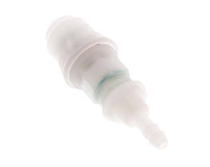 PVDF DN 5 Manchon d'accouplement 6 mm Pilier de tuyau Bulkhead