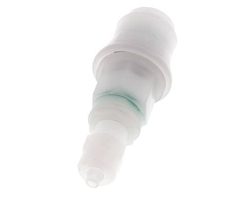 PVDF DN 5 Accouplement femelle 4x6 mm Union Nut Bulkhead