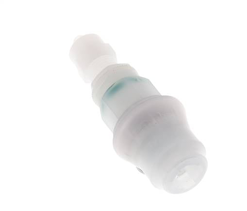 PVDF DN 5 Accouplement femelle 4x6 mm Union Nut Bulkhead