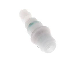 PVDF DN 5 Accouplement femelle 4x6 mm Union Nut Bulkhead