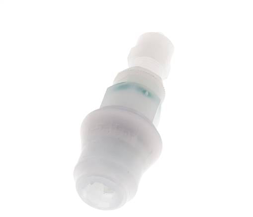 PVDF DN 5 Accouplement femelle 4x6 mm Union Nut Bulkhead