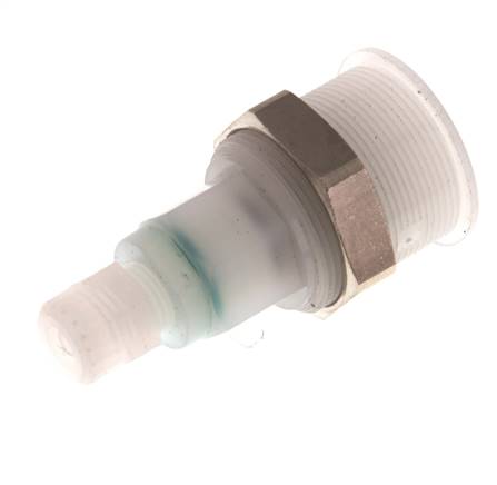 PVDF DN 5 Manchon d'accouplement femelle 4x6 mm Union Nut Pull-Off