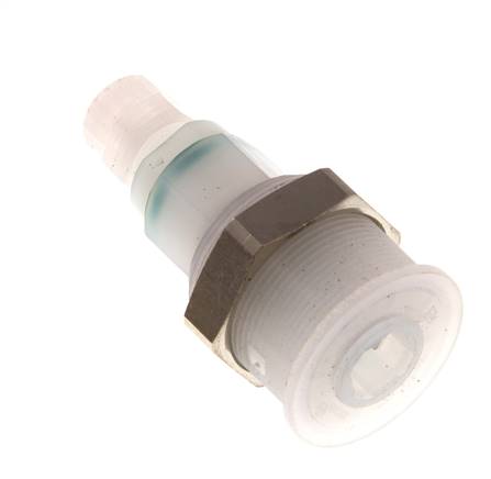 PVDF DN 5 Manchon d'accouplement femelle 4x6 mm Union Nut Pull-Off