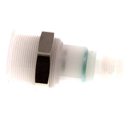 PVDF DN 5 Manchon d'accouplement 4 mm Pilier de tuyau Pull-Off