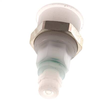 PVDF DN 5 Manchon d'accouplement femelle 4x6 mm Union Nut Pull-Off