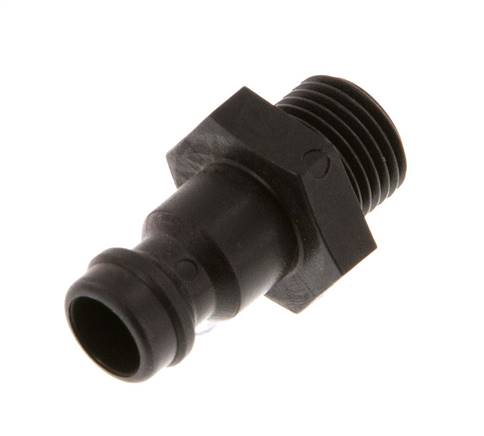 POM DN 5 Bouchon d'accouplement G 1/8 pouce filetage mâle