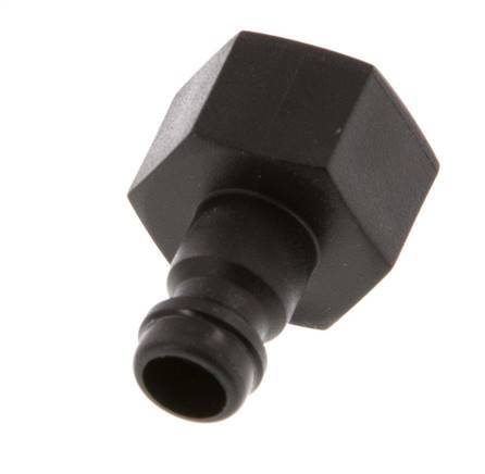 POM DN 5 Bouchon d'accouplement G filetage femelle 1/4 pouce