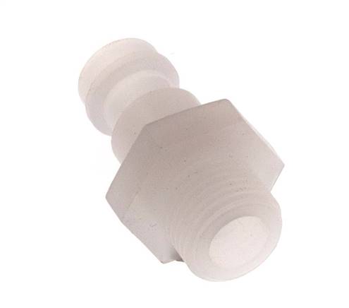 PVDF DN 5 Bouchon d'accouplement G 1/8 pouce filetage mâle