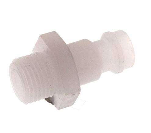 PVDF DN 5 Bouchon d'accouplement G 1/8 pouce filetage mâle