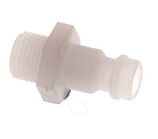 PVDF DN 5 Bouchon d'accouplement G 1/8 pouce filetage mâle