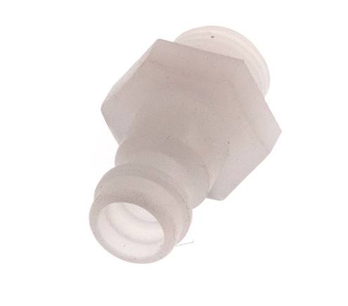 PVDF DN 5 Bouchon d'accouplement G 1/8 pouce filetage mâle