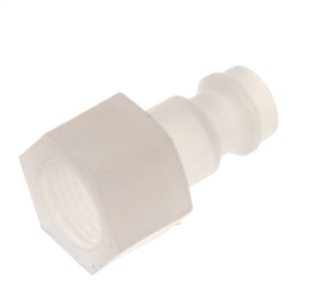 PVDF DN 5 Bouchon d'accouplement G 1/8 pouce filetage femelle