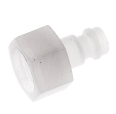 PVDF DN 5 Bouchon d'accouplement G filetage femelle 1/4 pouce