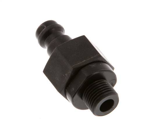 POM DN 5 Bouchon d'accouplement G 1/8 pouce filetage mâle double obturation