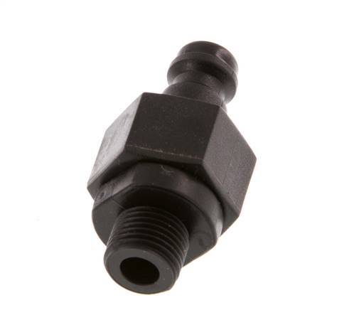 POM DN 5 Bouchon d'accouplement G 1/8 pouce filetage mâle double obturation