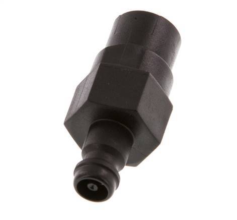 POM DN 5 Bouchon d'accouplement G 1/8 pouce filetage femelle double obturation