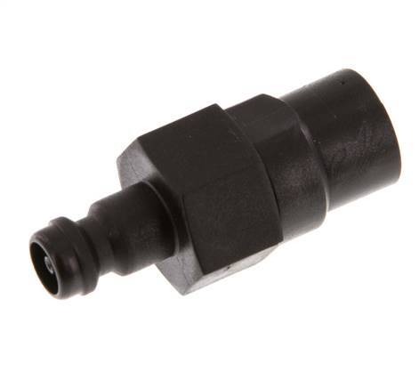 POM DN 5 Bouchon d'accouplement G 1/8 pouce filetage femelle double obturation