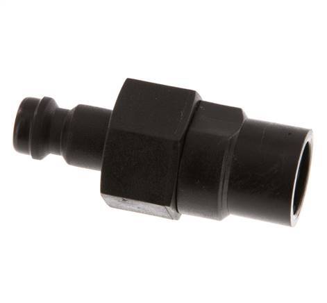 POM DN 5 Bouchon d'accouplement G 1/8 pouce filetage femelle double obturation