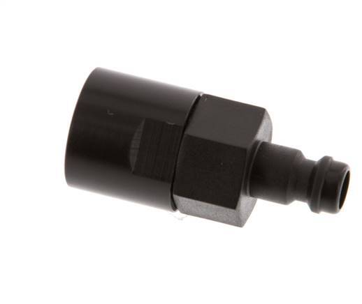 POM DN 5 Bouchon d'accouplement G 1/4 pouce filetage femelle double obturation