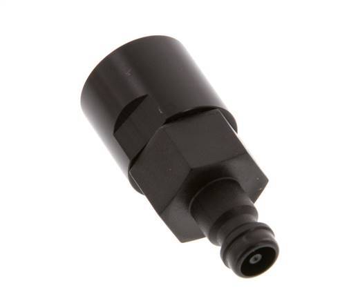 POM DN 5 Bouchon d'accouplement G 1/4 pouce filetage femelle double obturation