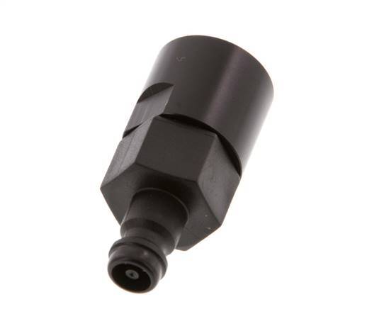 POM DN 5 Bouchon d'accouplement G 1/4 pouce filetage femelle double obturation