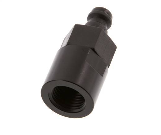 POM DN 5 Bouchon d'accouplement G 1/4 pouce filetage femelle double obturation