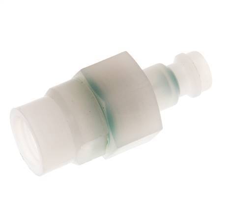 PVDF DN 5 Bouchon d'accouplement G 1/8 pouce filetage femelle double obturation