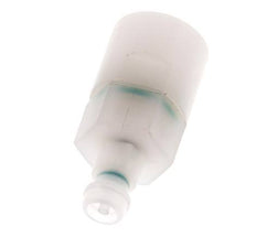 PVDF DN 5 Bouchon d'accouplement G 1/4 pouce filetage femelle double obturation