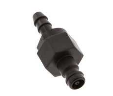 Bouchon d'accouplement d'air DN 5 en laiton 6 mm Pilier de tuyau double obturation