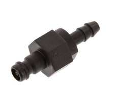 Bouchon d'accouplement d'air DN 5 en laiton 6 mm Pilier de tuyau double obturation
