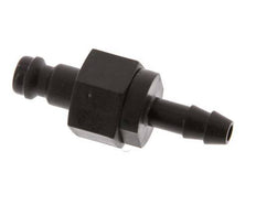 Bouchon d'accouplement d'air DN 5 en laiton 6 mm Pilier de tuyau double obturation