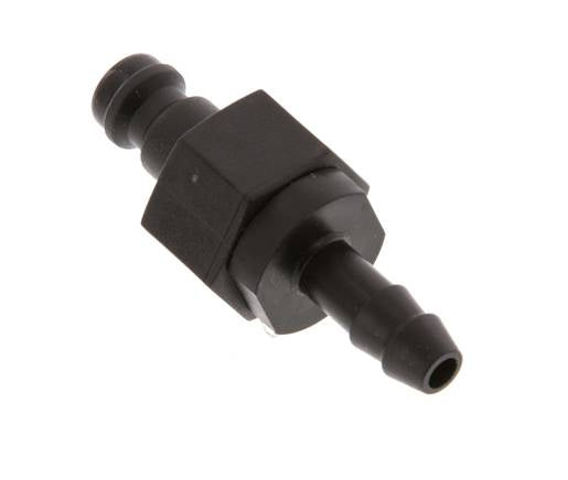 Bouchon d'accouplement d'air DN 5 en laiton 6 mm Pilier de tuyau double obturation