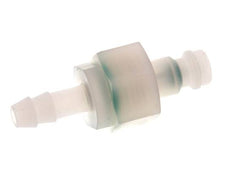 PVDF DN 5 Bouchon d'accouplement 6 mm Pilier de tuyau double obturation