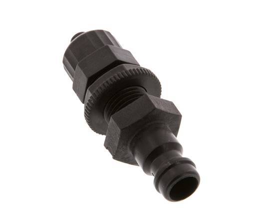 POM DN 5 Coupling Plug 4x6 mm Union Nut Bulkhead
