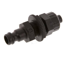 Laiton DN 5 Coupleur d'Air Bouchon 6x8 mm Écrou Union Bulkhead