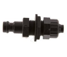 Laiton DN 5 Coupleur d'Air Bouchon 6x8 mm Écrou Union Bulkhead