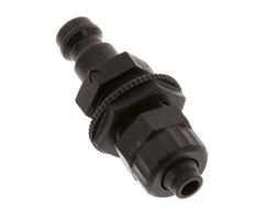 Laiton DN 5 Coupleur d'Air Bouchon 6x8 mm Écrou Union Bulkhead