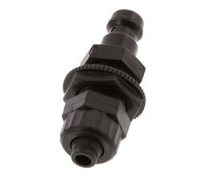 Laiton DN 5 Coupleur d'Air Bouchon 6x8 mm Écrou Union Bulkhead