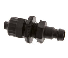 Laiton DN 5 Coupleur d'Air Bouchon 6x8 mm Écrou Union Bulkhead