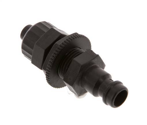 Laiton DN 5 Coupleur d'Air Bouchon 6x8 mm Écrou Union Bulkhead