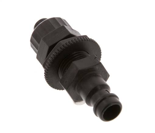 Laiton DN 5 Coupleur d'Air Bouchon 6x8 mm Écrou Union Bulkhead