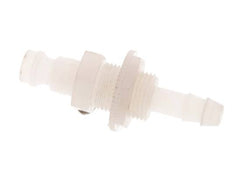 PVDF DN 5 Bouchon d'accouplement 6 mm Pilier de tuyau Bulkhead