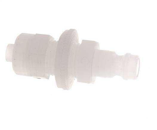 PVDF DN 5 Bouchon d'accouplement 6x8 mm Écrou union Bulkhead