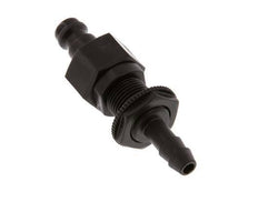 Laiton DN 5 Coupleur d'air Bouchon 6 mm Pilier de tuyau Bulkhead Double obturation