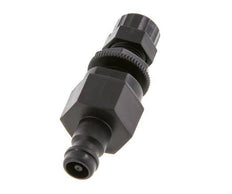 Raccord d'air DN 5 en laiton Bouchon 4x6 mm écrou-union Bulkhead Double Shut-Off