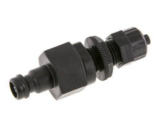 Raccord d'air DN 5 en laiton Bouchon 4x6 mm écrou-union Bulkhead Double Shut-Off