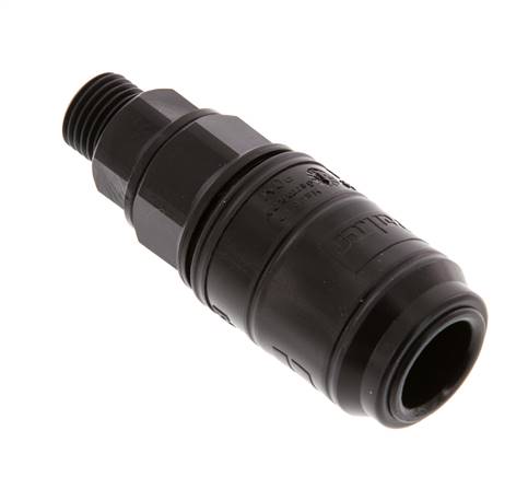 POM DN 7.2 Manchon d'accouplement G Filets mâles 1/4 pouce